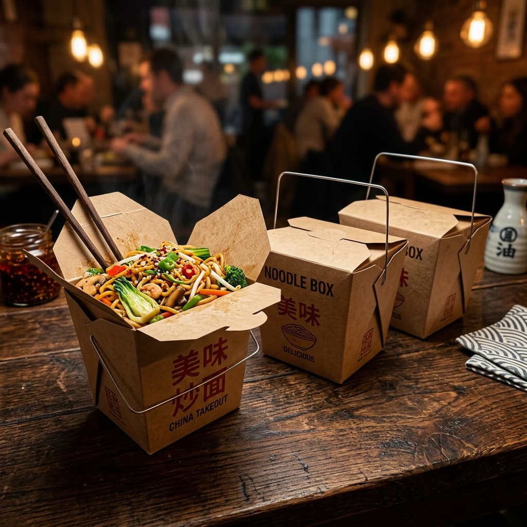 Коробки для лапши - Brosan Packaging